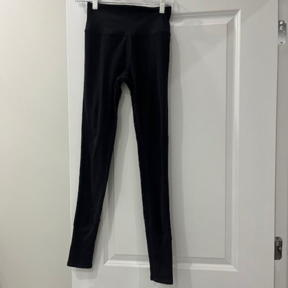 Alo High Waist Alosoft Lounge Legging - Black Size Small - Picture 5 of 7